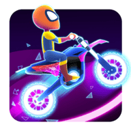 摩托霓虹赛车(Moto Bike Neon Racing)app免费下载