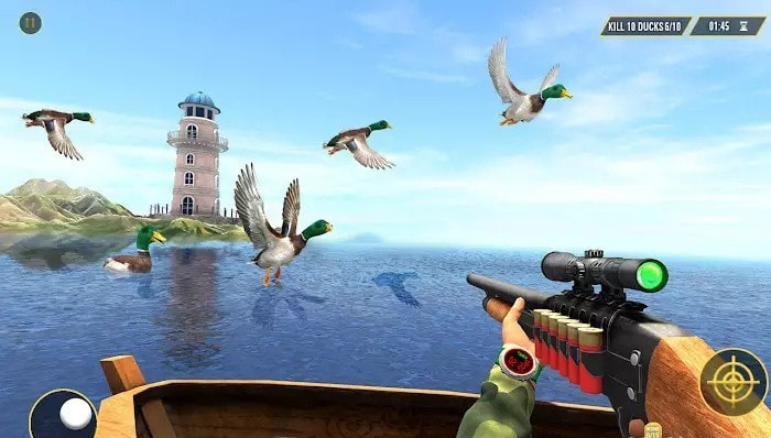 猎鸭FPS射击(Duck hunting FPS Shooting Game)游戏
